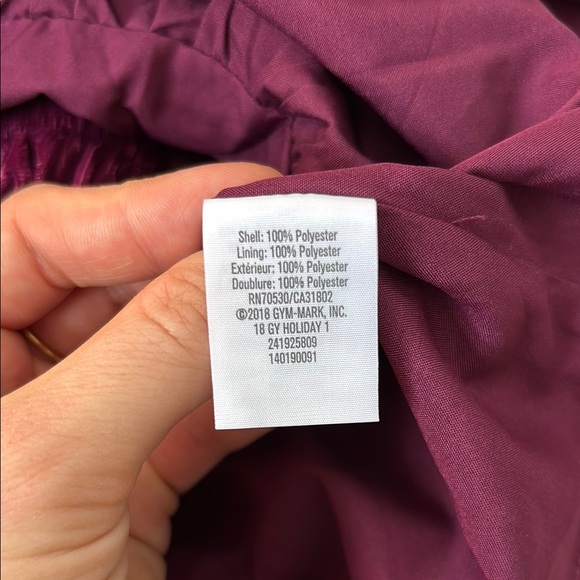 Gymboree Velvet Burgundy Kids Dress - Picture 7 of 7